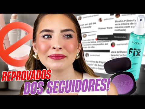 MAKES REPROVADAS DO ANO PELOS MEUS SEGUIDORES!!! SERÁ QUE EU CONCORDO OU NÃO? | FERNANDA TUMAS