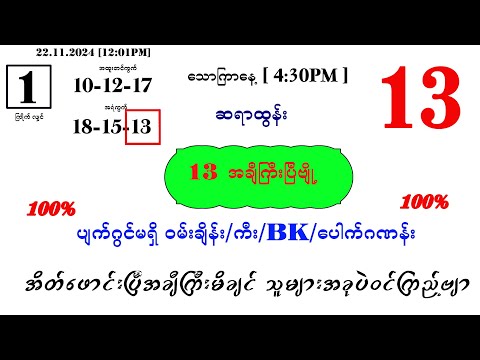 သောကြာညနေ ပတ်သီးနှင့်တင်ကွက်