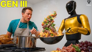 Elon Musk Drops Tesla Bot Gen 3 New Cooking Skills Drive Sell-Out! Best Design & Battery 2026!