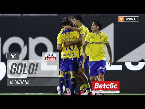 Goal Rafik Guitane For Team GD Estoril Against Viseu minute 56