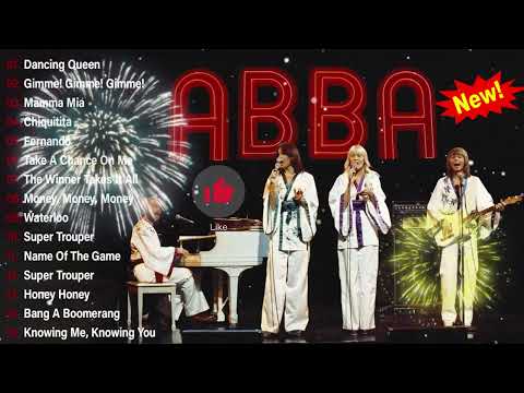A B B A Greatest Hits Full Album 2025 ~ Dancing Queen, Mamma Mia, Chiquitita, Fernando,... #abbas