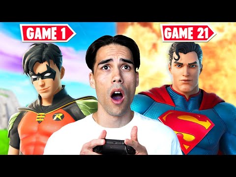 Fortnite, But I Can Only Use Superhero Weapons