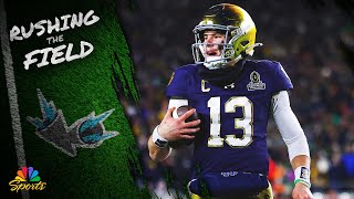 Notre Dame 'proved what they needed to' vs. Indiana in CFP | Rushing the Field | NBC Sports