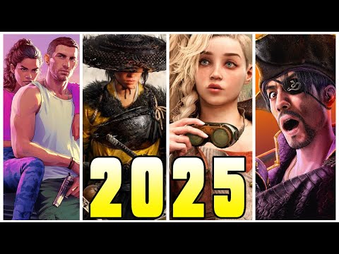 Bestes Gamingjahr? Diese GAMES MUSS ich unbedingt 2025 zocken!