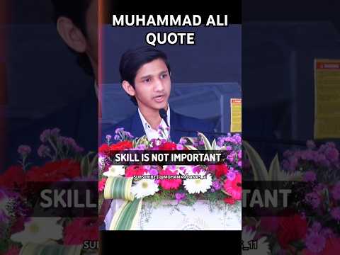 Muhammad Ali's Motivational Words💯🔥 #muhammadali #willpower #skills #motivationalquote #ytshorts