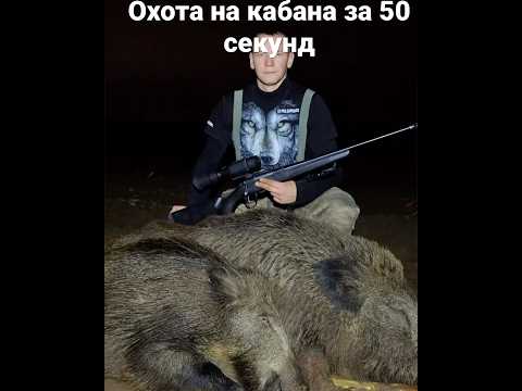 Охота на кабана за 50 секунд с Yukon Nordforce