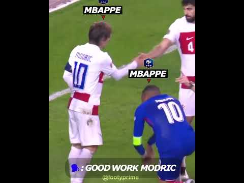 Mbappe And Modric + Pericic ❤️