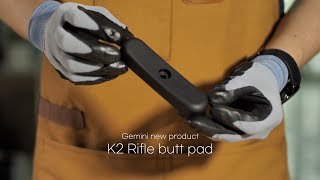 저절로 경례 박아 버리는 리얼함 (k2 개머리판 고무 패드)