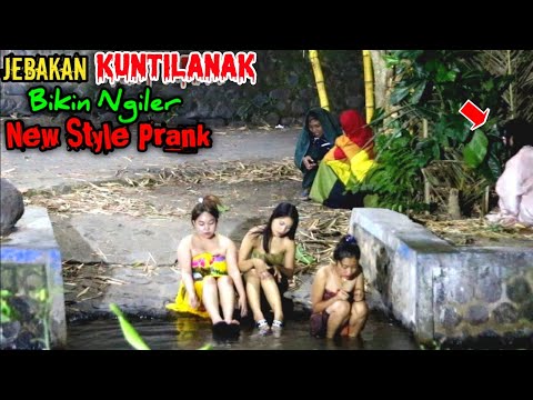 Jebakan Kuntilanak Bikin Ngiler || Super Lucu Paling Ngakak 🤣🤣 || Funny Ghost Prank