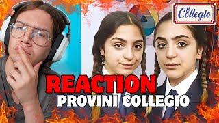 REACTION ai PROVINI del COLLEGIO 3! #ilcollegio #collegio