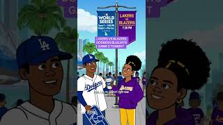 LAKERS VS BLAZERS DODGERS BLUEJAYS GAME 3 TONIGHT