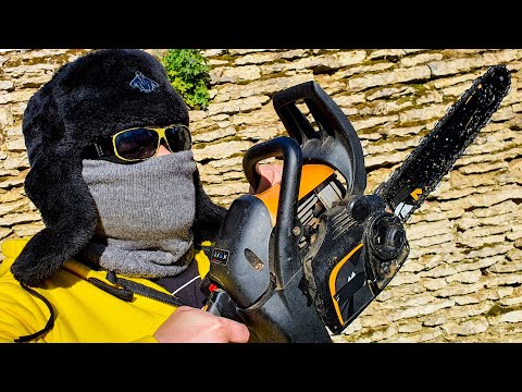 Cooking with chainsaw