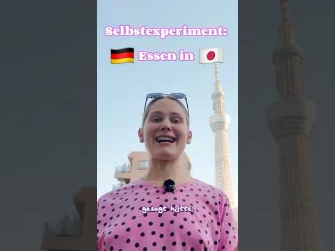 24H nur DEUTSCHES 🇩🇪Essen in Japan?! Bin ich crazy?! 🤣 #food