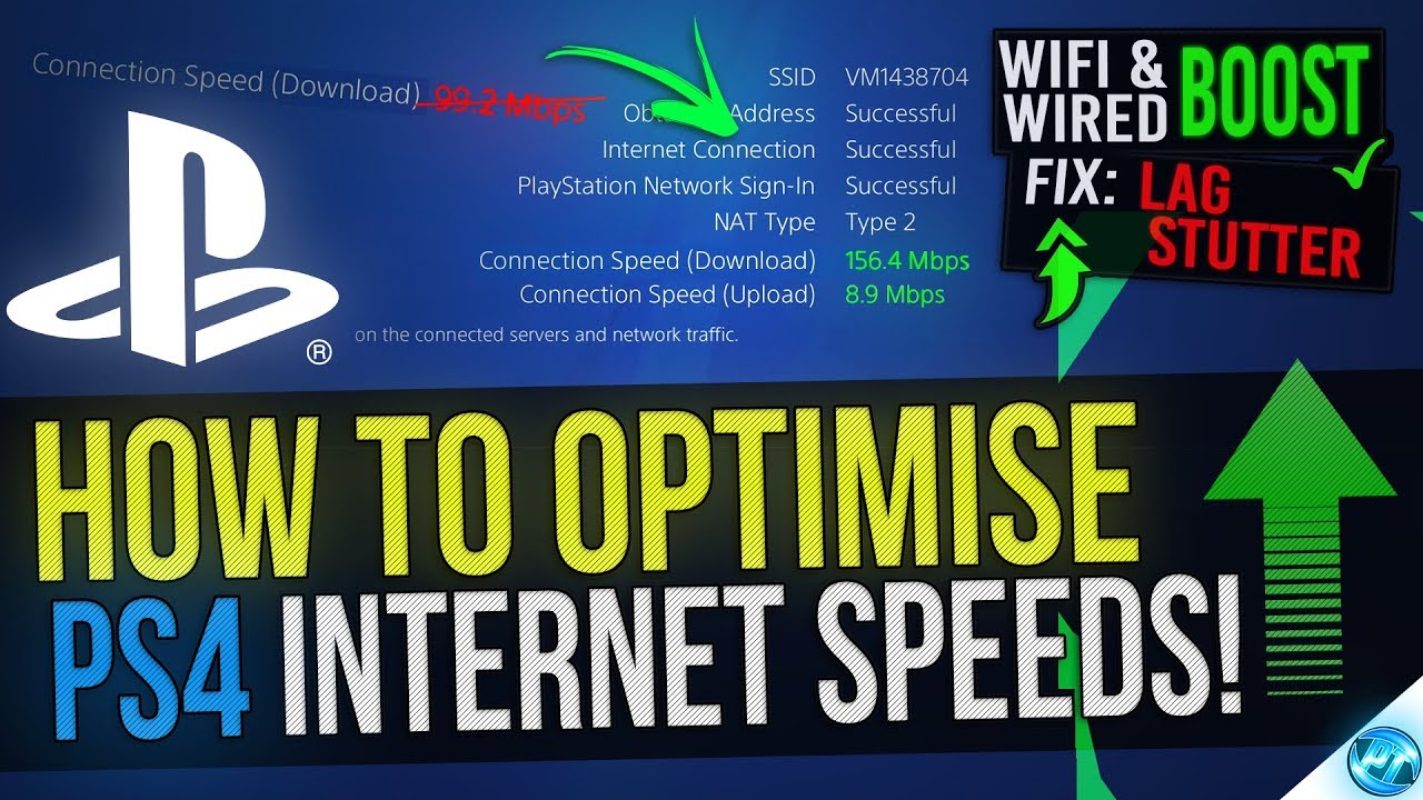 How to Boost PS4 Internet speed - Faster downloads, Lower Ping and Fix LAG! - Panjno