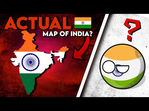 Actual Map of India?