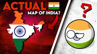 Actual Map of India?