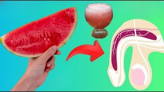 Erect and strong as steel 🍉 Mix watermelon and ginger and you'll thank me
