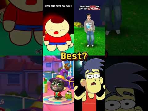 POV: You Meet The Deer on Day 1 😱🦌 #roblox #99nightintheforest #animationmeme