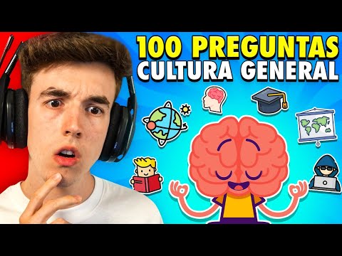 100 PREGUNTAS de CULTURA GENERAL ¿CUANTO SABES? 🌍🧠