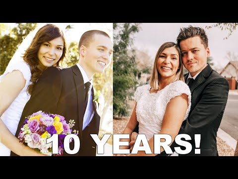 RECREATING WEDDING PHOTOS TEN YEARS LATER!!
