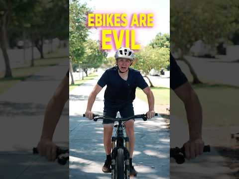 E-Bikes Will Take You To The Dark Side… BEWARE! #mtb #ebikes #bikelife