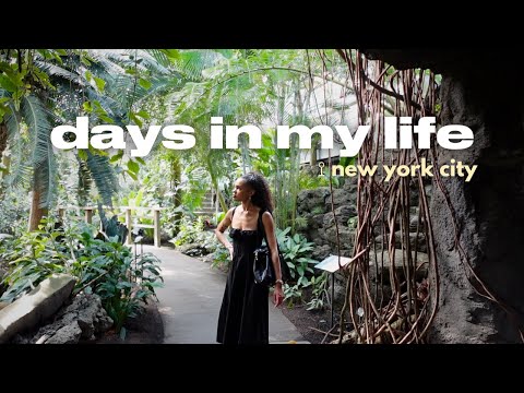 forcing myself to stop being a homebody for a week | trying new things in nyc