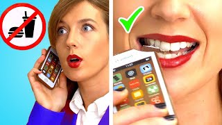 Sneak Food on a Plane ✈️ & Into Jail 🚔 Funny Hacks