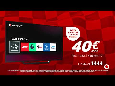 Vodafone te trae DAZN