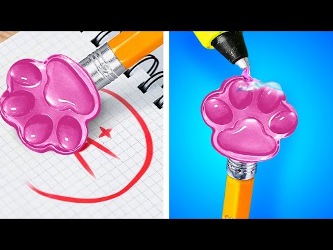 Professor bom x professor ruim! Creative Hacks & Squishy Fidgets for School by 123 GO Like!