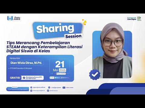 Sharing Session: Tips Merancang Pembelajaran STEAM