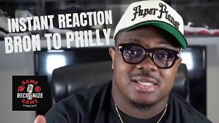 REACTION: BRON TO THE SIXERS