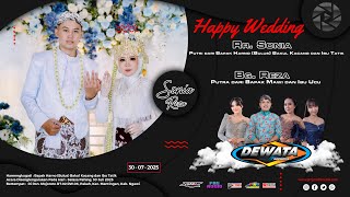 🔴Live Cs. DEWATA Music || Pernikahan Sonia & Reza || PAS AudioProf || GMJ Intertaiment