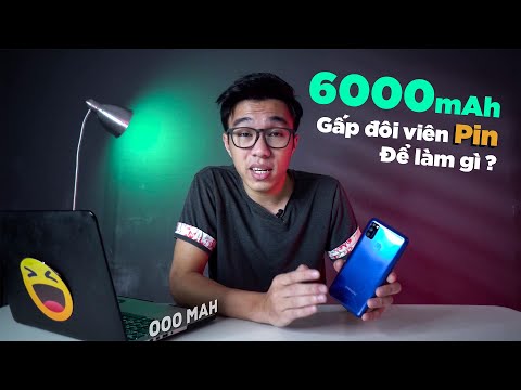 (VIETNAMESE) Review Samsung Galaxy M21 - Viên Pin 6000mAh để làm gì?? Hoàng Hà Channel