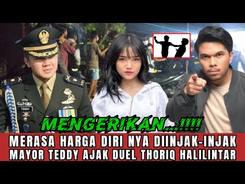 Detik Detik Mayor Teddy dan Thoriq Halilintar Adu J0t0s