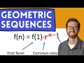 Deriving Rules for Geometric Sequences