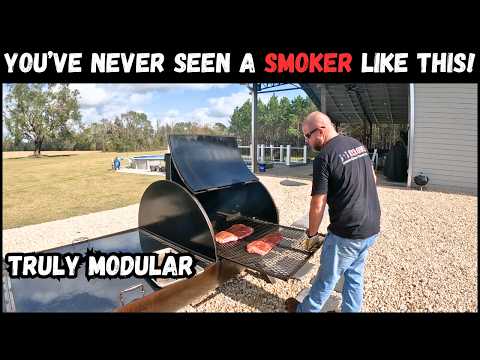 DIY One Of A Kind Offset Smoker Build!