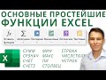 Excel Functions and Their Uses