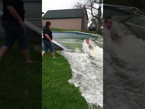 Bro, wat(er) you doing?! 🌊 #pool #fail #flood