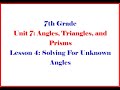Understanding Angles and Relationships