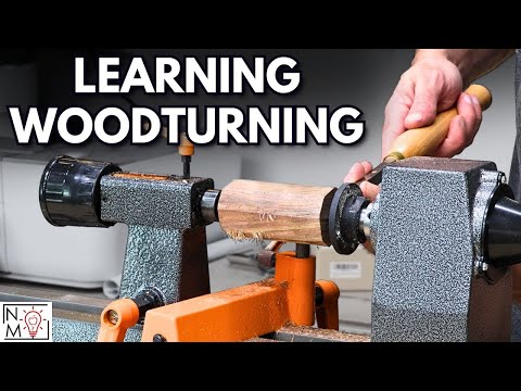 I'm Getting Started in Woodturning | Lathe Setup and Wood Turning Project