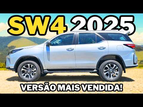 Toyota SW4 SRX Platinum 2025 mudou! Veja as principais novidades!