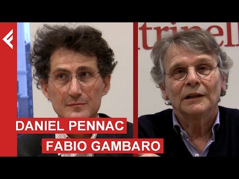 Daniel Pennac e Fabio Gambaro "L'amico scrittore" - Doppia intervista
