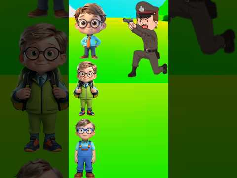 बच्चों को पुलिस ने पकड़ा👺🧟🦹~ mini wood toy - woodworking art skills / wood / hand crafts / #shorts