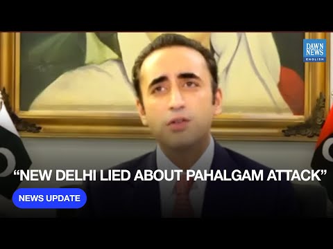 YouTube video thumbnail: Bilawal Bhutto Slams India Over Pahalgam Attack Claims