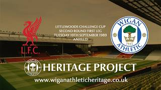 Liverpool v Wigan Athletic - Littlewoods Cup Second Round First Leg - Tuesday 19th September 1989