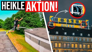 Unmögliches ROOFGAP gesprungen! & Illegales XXL-BANNER platziert?! | Essen
