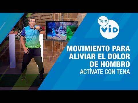 Movimiento para aliviar el dolor de hombro 🏋️‍♂️ Actívate con Tena #ActivateConTena #TeleVID