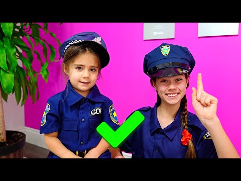 Nastya Teaches Safety Rules 👮‍♀️ Police Adventures and Thief Chase! 🚨✨