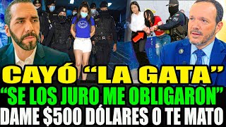 "NO ME CAPTUREN POR FAVOR" CAYÓ "LA GATA"  P4NDILLERA DEL BARRIO 18 BUKELE LA HARÁ PAGAR EN PRISIÓN😱