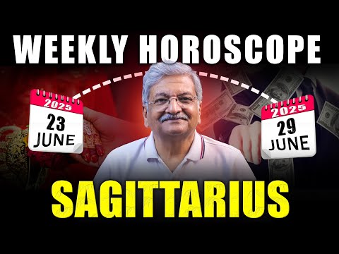 Sagittarius Weekly Horoscope  | 23 June  to 29 June 2025 |  Syed M Ajmal Rahim
